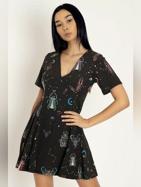 Blackmilk Alien Insects Evil V Dress